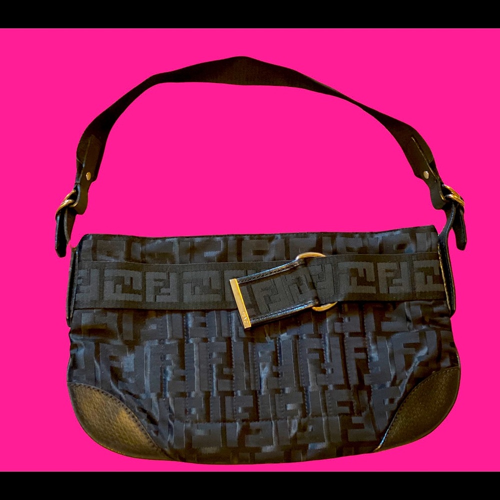 Fendi Shoulder Bag, silver hardware